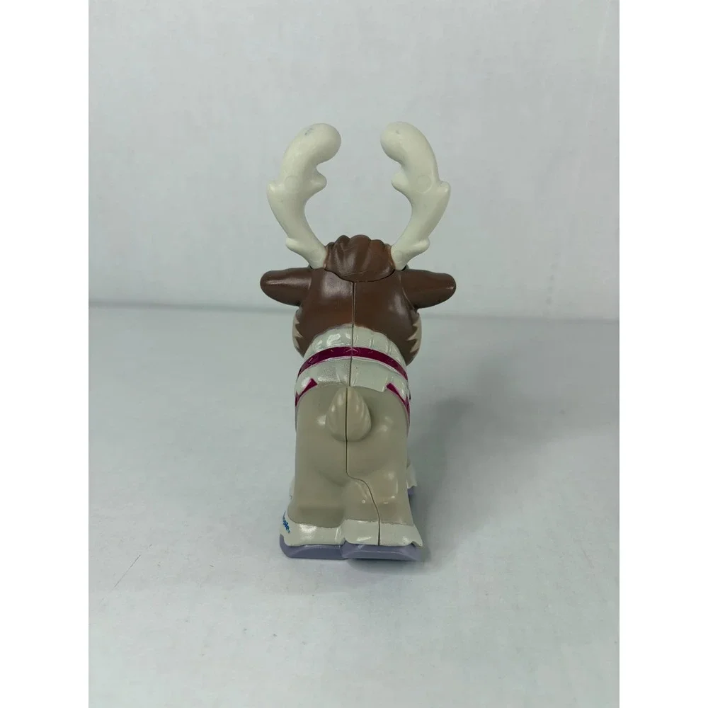 Fisher Price Little People Disney Frozen Sven Reindeer Figure GGV30 Brown Purple